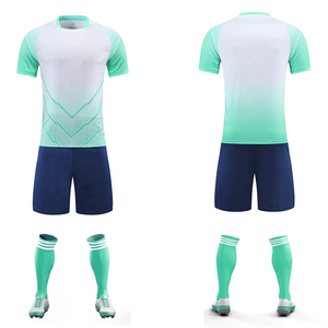Uniformes de Fútbol Personalizados Sublimados para Hombre, Camisetas Cortas de Poliéster que Absorben la Humedad, Proveedor Mayorista para Equipos - Product Image 1