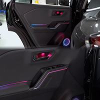 SJC - Pour Toyota RAV4/Wildlander 2026 - Éclairage d'ambiance intérieur - Barre de lumières LED 12V - Accessoires de voiture - Décoration intérieure