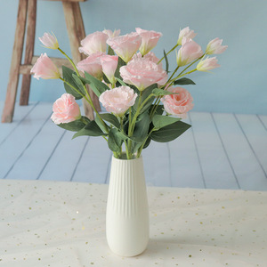 Fleurs artificielles, arrangements floraux en plastique, bouquets de fleurs en soie de 10 cm à 30 cm pour la décoration intérieure du salon - Product Image 3