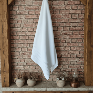 Eco-Friendly Large Plush Bath <b>Towel</b> Set Soft <b>Turkish</b> Cotton Quick-Dry Stripe Knitted Design for Hotel Bathroom Use - Product Image 1