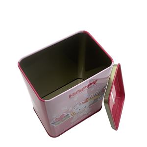 Promocional de estaño Banco de Ahorros de rectángulo coleccionista de monedas de Metal puede - Product Image 3