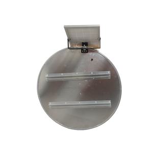 لافتة تحذير مرورية دائرية تعمل بالطاقة الشمسية بتصميم أصفر، قطر 800 مم، مقاومة للماء IP55، رؤية تزيد عن 1000 متر - Product Image 3