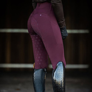 Vente en gros de vêtements d'équitation bon marché personnalisés leggings de sports d'extérieur pour femmes pantalons équestres - Product Image 2