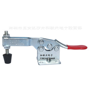 Gh-201-B Horizontal Quick <b>Clamp</b> 90kg Clamping Force Industrial <b>Clamp</b> Carbon Steel Galvanized Metric F <b>Clamp</b> - Product Image 4