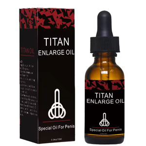 Aceite para el Cuidado Íntimo Masculino, Aceite Esencial Vegetal para Masaje, Tamaño XXL - Product Image 1