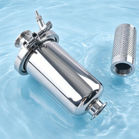 Nouveau boîtier de filtre à cartouche 5-100 µm en acier inoxydable 304/316L pour système de refroidissement liquide de serveur avec garantie de 5 ans
