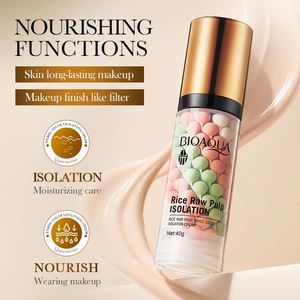 Bioaqua gạo tự nhiên làm trắng nền tảng trang điểm cơ sở Tricolor cầu vồng kiểm soát dầu kem che khuyết điểm Hot BB & CC Kem Sản phẩm làm đẹp - Product Image 3