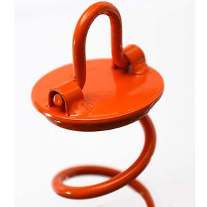 Tie-Thăng Trầm Tethering Con Chó Nhiệm Vụ Nặng Nề Trampoline Căn Cứ Neo Ngoài Trời Gấp Thép Vòng Xoắn Ốc Mặt Đất Neo Cổ Phần 10 inch - Product Image 2