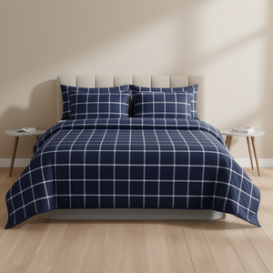 Edredón King Size Vianney Chicago de 2.75 M X 2.35 M, Acolchado, Reversible, de Microfibra - Product Image 2