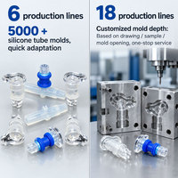 Pièces moulées par surmoulage plastique sur mesure, moulage par injection de précision pour connecteur de véhicule électrique, capteur, joint étanche