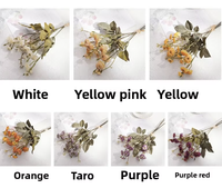 Bouquets de chrysanthèmes en soie douce de style français de qualité supérieure, fleurs artificielles, centres de table, décoration de fête à domicile, décoration de mariage