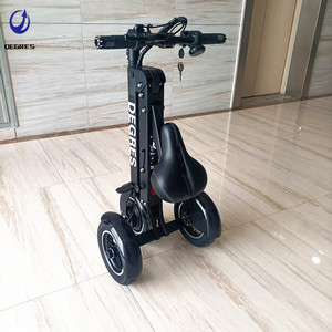Tricycle électrique pliable et portable à 3 roues, scooter électrique pliable 250W pour les déplacements et les trajets quotidiens - Product Image 4