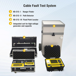 Localisateur de défauts de câbles <span class=keywords><strong>mont</strong></span>é sur remorque KD-212 avec réflectomètre à <span class=keywords><strong>domaine</strong></span> temporel et localisation acoustique pour opérations sur le terrain à distance - Product Image 2