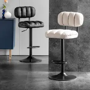 Modern Minimalist Hotel Bar Stools Bar Chairs Indoor Coffee Shop Bar Chairs