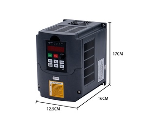 HLTNC变频驱动器<span class=keywords><strong>2</strong></span>.2kw 110V/220V/380V VFD可与1.5kw或<span class=keywords><strong>2</strong></span>.2kw空气或水主轴匹配，用于数控 - Product Image 1
