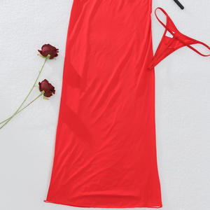 HXZ4667A alta calidad de lujo Sexy vestidos largos de noche Lencería transparente nueva fiesta mujeres moda exótica elegante Lencería - Product Image 6