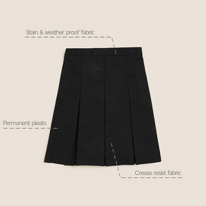 Fabricant d'uniformes OEM Guang Zhou Jupe d'école plissée à taille élastique pour filles étudiantes japonaises Uniformes scolaires pour filles - Product Image 4