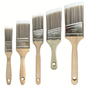 Juego de Brochas de Pintura con Mango de Madera de Poliéster de Alta Calidad, Inspección de Producto Terminado, OEM, ODM, para Paredes y Decoración del Hogar - Product Image 5