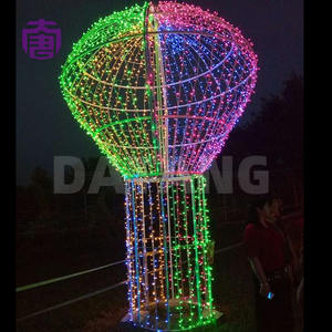 Luces LED personalizadas con diseño de globo aerostático IP65 para decoraciones navideñas y festivas de interior - Product Image 4