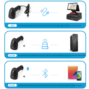 Nhà Máy Cung Cấp Giá Rẻ Giá Pin Lớn Có Dây Mã <span class=keywords><strong>QR</strong></span> Mã Vạch Đầu Đọc Hot Bán Không Dây 2D Máy Quét Cho Hàng Hóa Và Thanh Toán - Product Image 6