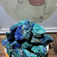 Vente en gros de Lapis Lazuli Naturel Phoenix, Guiporcelaine, Pin Phoenix - Trois types de minéraux symbiotiques, pierre brute, diffuseur d'arômes