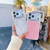 Étui magnétique pour téléphone avec béquille pour appareil photo, protection intégrale antichoc à 360° pour iPhone 18 Pro Max et iPhone 17 Pro Max