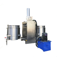 Hydraulische sapcentrifuge met pomp & tandwiel, 304 roestvrij staal, 2 jaar garantie - Appel- & ananassapmaker