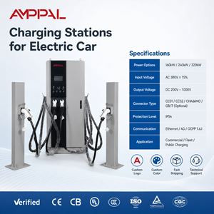 Stations <span class=keywords><strong>de</strong></span> recharge rapides pour véhicules électriques (VE) <span class=keywords><strong>de</strong></span> 160 kW à 320 kW, robustes, haute capacité, pour flottes publiques, autoroutes et usage commercial, directement du fabricant. - Product Image 3