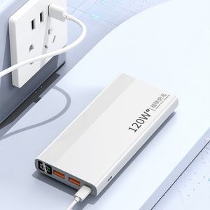 Batterie externe de camping 10000 mAh avec logo personnalisé, PD20W, affichage LED pour smartphone - Product Image 3
