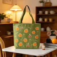 Sac fourre-tout en papier Tyvek Dupont anti-huile, lavable, réutilisable, avec logo personnalisé pour l'emballage des magasins de détail