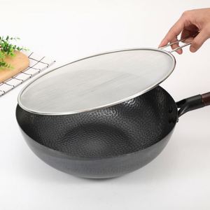 Stainless Steel Mesh Pot Lid Cover Oil Cooking Splatter Screens Guard for Frying Pan Kitchen Accessories Gadgets Tools - Product Image 5
