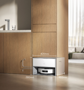 Aspirateur robot <span class=keywords><strong>Xiaomi</strong></span> M40S <span class=keywords><strong>ultra</strong></span>-plat, aspiration puissante 23000Pa, nettoyage automatique humide et sec, navigation intelligente, appareil électroménager - Product Image 5