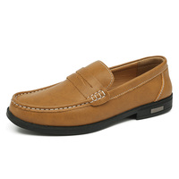 Nouveaux Mocassins Penny en Cuir Décontractés pour Hommes – Confortables, Faciles à Enfiler, Idéals pour le Bureau et les Tenues Habillées Quotidiennes – Grandes Tailles Jusqu'au 48