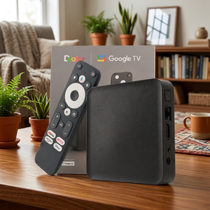 กล่องทีวีอัจฉริยะ Dcolor GD2 GTV Certified ระบบ Android 14 ชิปประมวลผล Amlogic S905Y4 รองรับความละเอียด 4K WiFi 2.4G/5G หน่วยความจำ 2GB+32GB เครื่องเล่นมีเดีย - Product Image 1