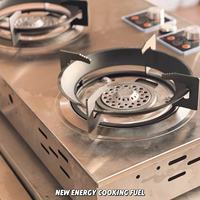 Kompor Meja Stainless Steel 2 Tungku Efisiensi Tinggi untuk Rumah Tangga, Portable dengan Pengapian Piezo, Bahan Bakar Hemat Energi untuk Dapur Rumah