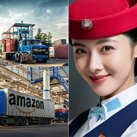 Agent chinois professionnel Amazon USA Transport avec LCL, camionnage et DDP