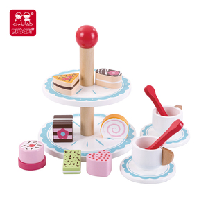<span class=keywords><strong>Motessori</strong></span> en bois éducatif après-midi thé Dessert ensemble jouets enfants cuisine cuisine jouets - Product Image 1