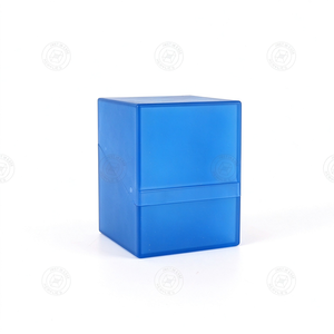 Caja de plástico azul personalizada de nuevo estilo, duradera, para organizar tarjetas coleccionables TCG - Product Image 4