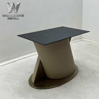 Base de Mesa de Comedor de Acero Inoxidable de Lujo para Sala de Estar, Cafetería, Restaurante y Hotel