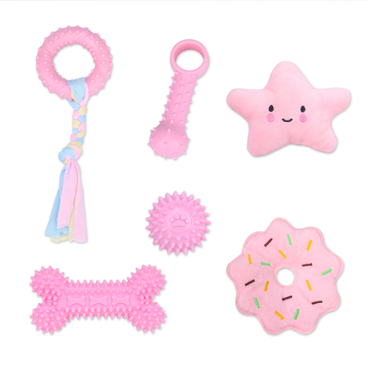 pink six piece set