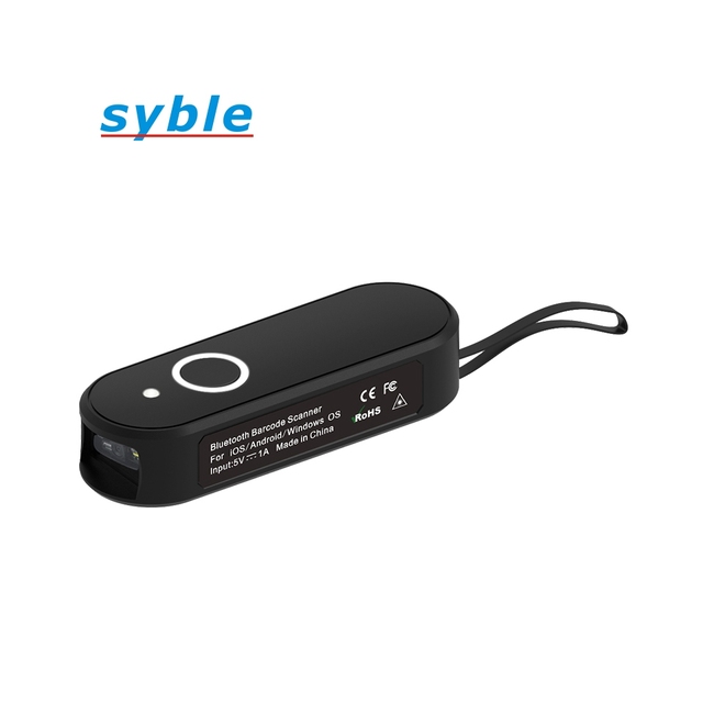 Syble Price Excellent Quality Mini Portable 2D Wireless Moveable Barcode Scanner Have in Stock