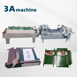 3ACQ^580E Mobile Folder Machine <b>Paper</b> Box Making Machine Cold Glue Machine - Product Image 2