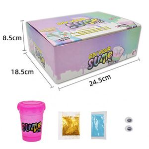 Hot Selling DIY <b>Plasticine</b> Kit with 4 Colors Custom Sparkling Glitter <b>Plasticine</b> for Boys Girls Kids Unisex - Product Image 2