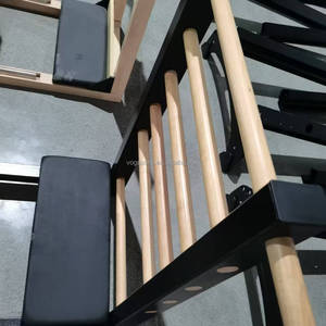 Vente chaude Qualité Pilates Échelle Baril Bon Marché <span class=keywords><strong>Prix</strong></span> <span class=keywords><strong>Bois</strong></span> D'érable Baril pour Yoga Pilates Réformateurs - Product Image 5