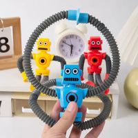 Divertido telescópico estiramiento ventosa Robot juguete alivio del estrés rompecabezas con animales Tricky Combo niño chico regalo