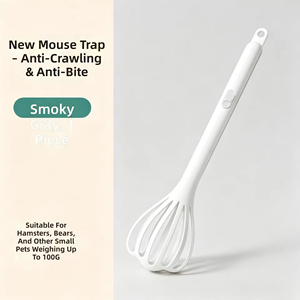 Pince de queue anti-évasion pour hamster, respectueuse des griffes, conception antidérapante, en plastique doux, outil de nettoyage <span class=keywords><strong>et</strong></span> d'alimentation pour rongeurs - Product Image 4