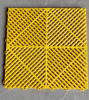 Dalles de sol modulaires rigides pour garage, emboîtables, antidérapantes, surface en parquet, tapis de sol en PVC pour atelier de détaillage automobile