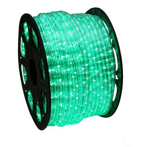 50m/ロール 丸型2芯屋外防水フレキシブルチューブLED 10mmロープライト - Product Image 3