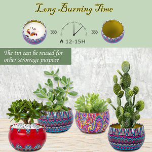 Vente en gros de <span class=keywords><strong>bougies</strong></span> parfumées Velas personnalisées légères pour la décoration de la maison en pot avec couvercle et boîte - Product Image 5