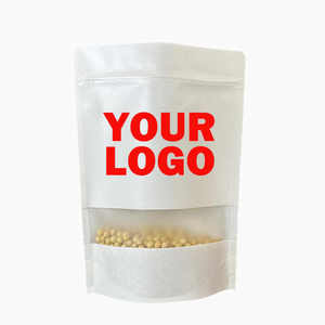 Thân Thiện Với Môi Tùy Chỉnh Đứng <span class=keywords><strong>Pouch</strong></span> Bao Bì Túi Phân Hủy Sinh Học PLA Craft Giấy Kraft Cho Thực Phẩm Trái Cây Sấy Khô Ziplock Compostable Túi - Product Image 5